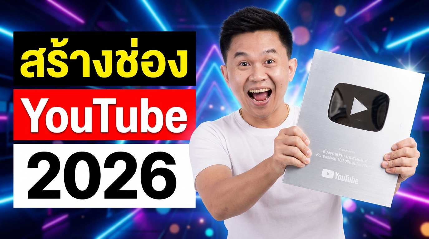 วิธีสร้างช่องฟรี ปี 2026